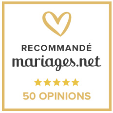 Recommand par mariages.net 25 opinions